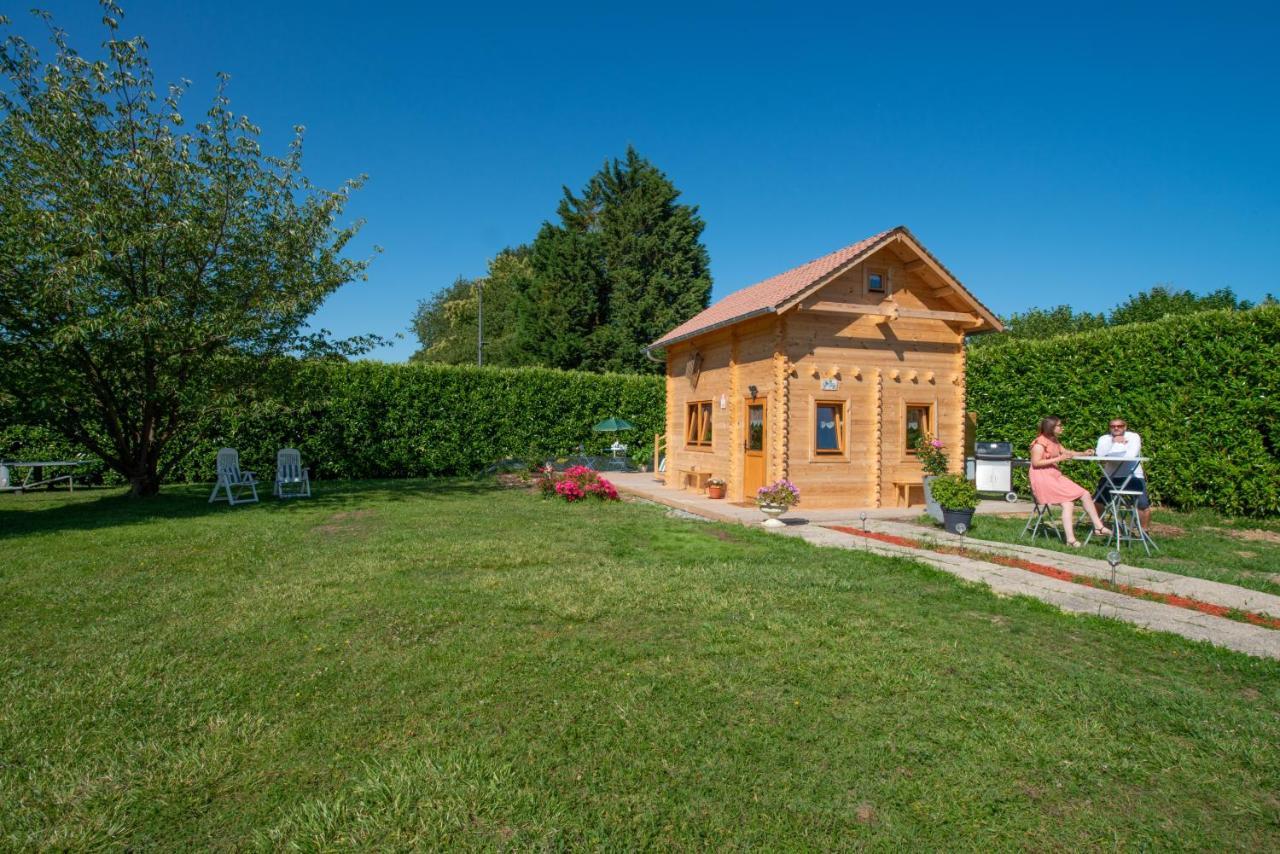 Chalet & Spa Sur La Cote Fleurie Обервіль Екстер'єр фото