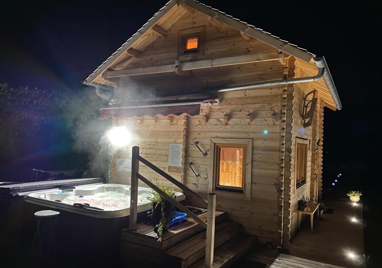 Chalet & Spa Sur La Cote Fleurie Обервіль Екстер'єр фото